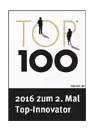 TOP 100 · Top innovator 2016